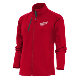 Women's Antigua Red Detroit Red Wings Team Logo Generation Full-Zip Jacket