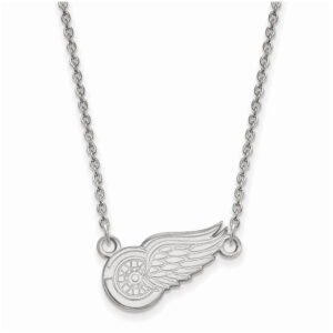 Women's Detroit Red Wings Sterling Silver Small Pendant Necklace
