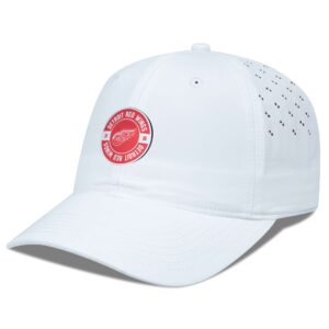 Women's Levelwear White Detroit Red Wings Haven Adjustable Hat
